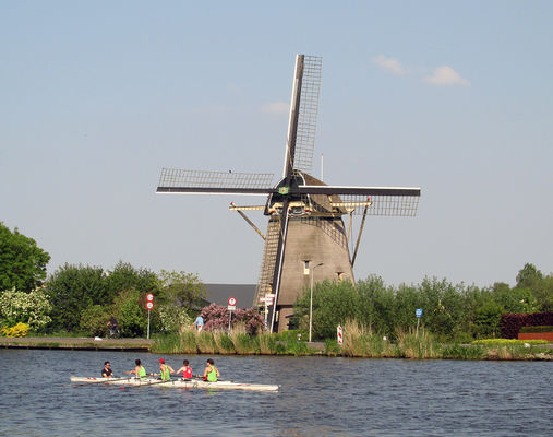 Molen De Zwaan in Oudekerk aan de Amstel